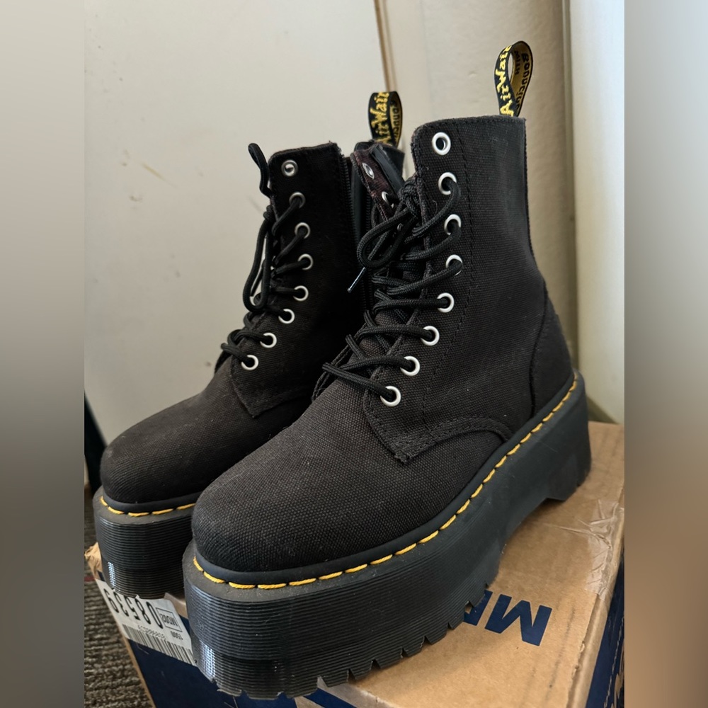 Dr Marten x X Girl Canvas Boot